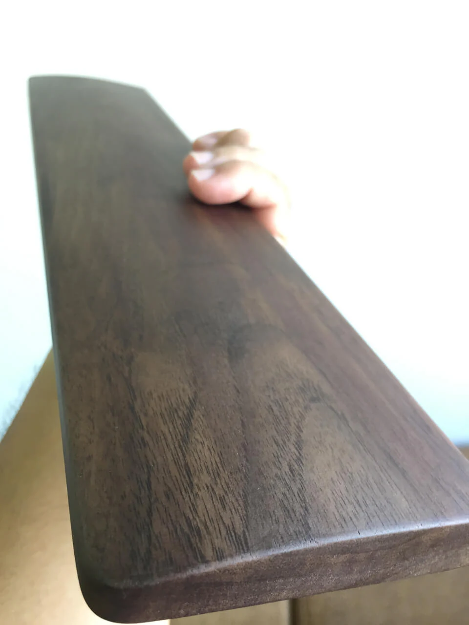 front side of K4 palm rest