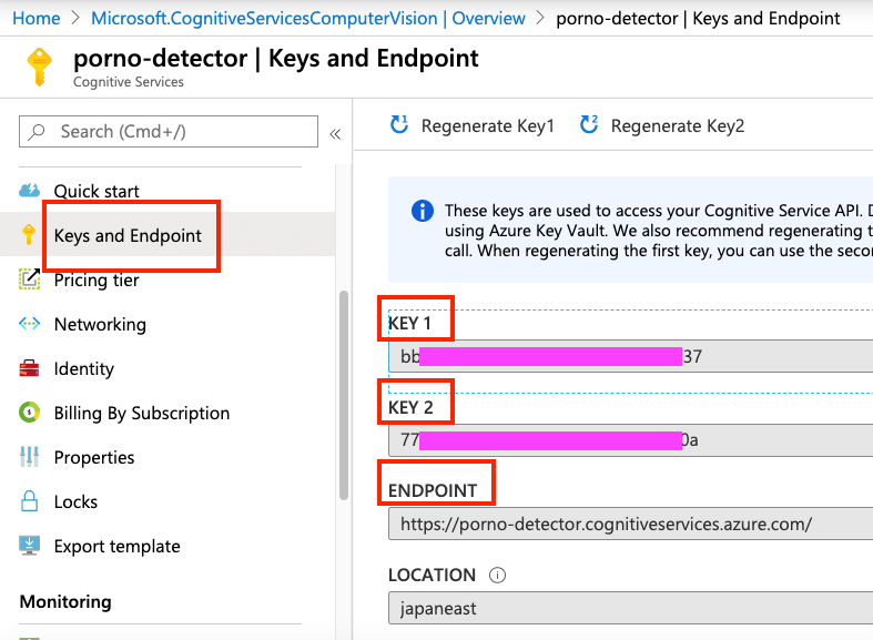 Azure Cognitive Service Computer Vision